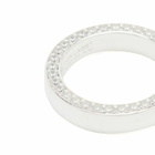 Hatton Labs Men's Classic Infinity Ring in Sterling Silver