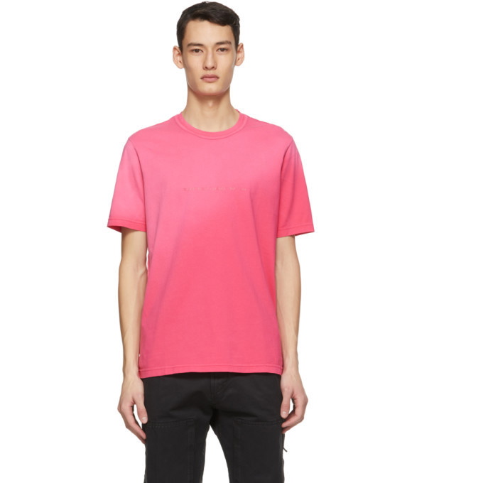 Photo: Diesel Pink T-JUBIND-SLITS-A1 T-Shirt