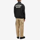 Human Made Men's Military Half-Zip Sweatshirt in Black
