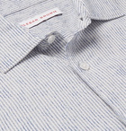 Orlebar Brown - Giles Striped Cotton Shirt - Blue