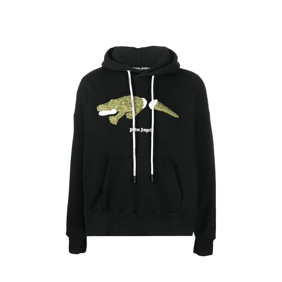 PALM ANGELS - Rhinestone Sprayed Hoodie Palm Angels