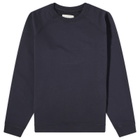 Folk Men's Rivet Crew Sweat in Navy