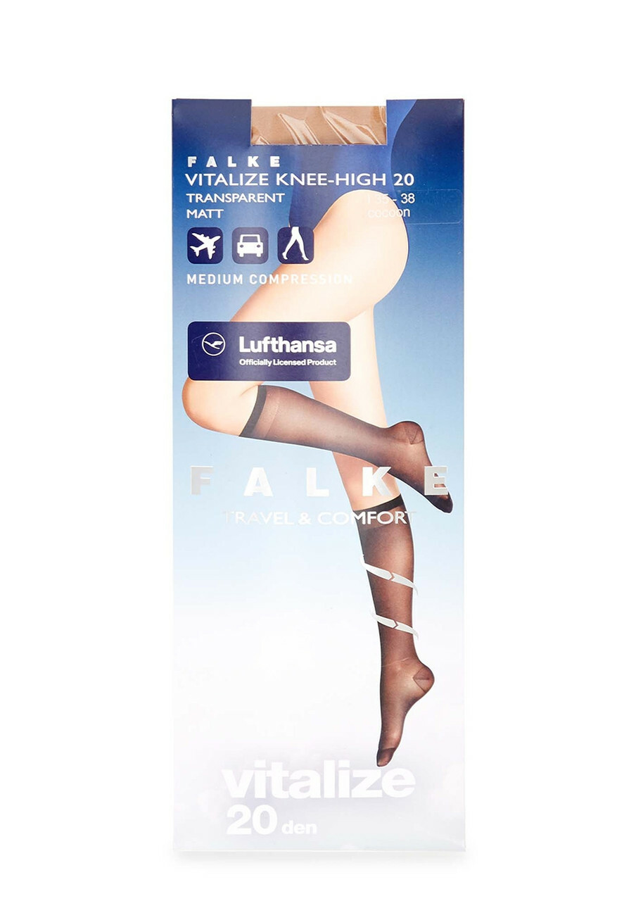Falke Vitalize 20 Denier Knee-high Socks Nude 3538 (IT35 38 / UK2