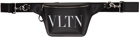 Valentino Garavani Black 'VLTN' Belt Bag