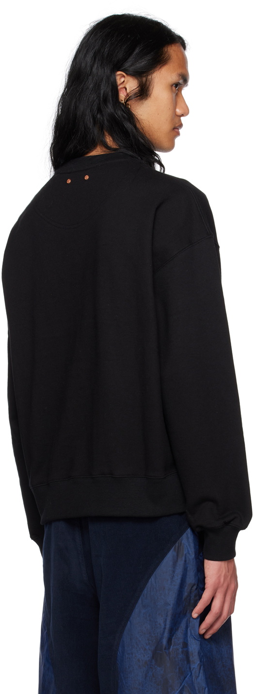 Andersson Bell Black Essential Sweatshirt