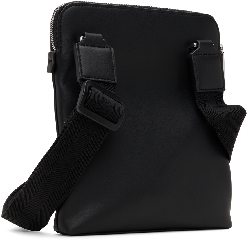 BOSS ボス★ブラック ラージ レザー バッグ BOSS Black Embossed Bag BOSS