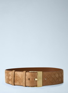 Bottega Veneta Large Suede Watch Belt
