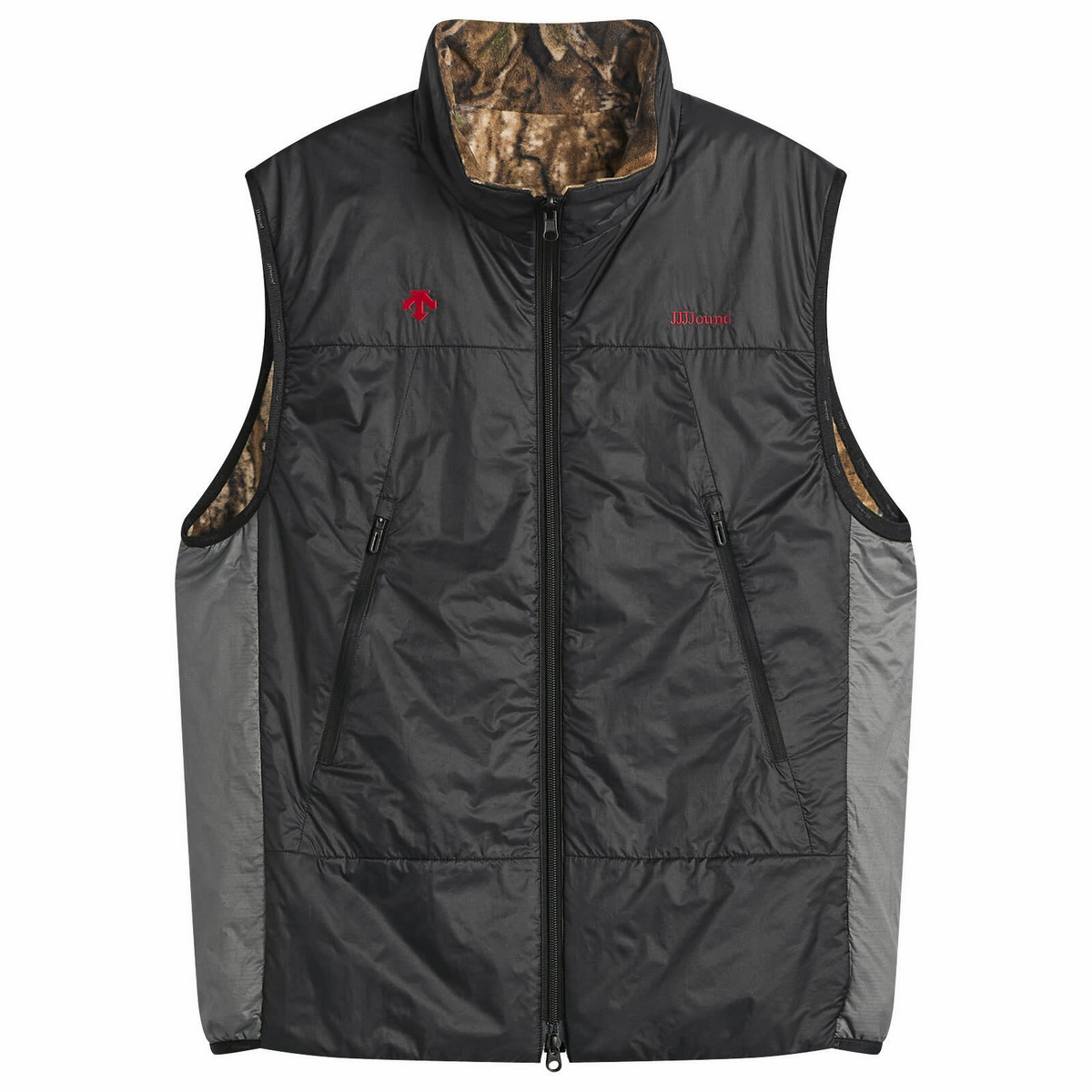 Descente Men's Allterrain x JJJJound Reversible Vest in Black