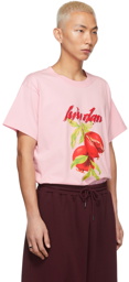 LU'U DAN SSENSE Exclusive Pink Pomegranate T-Shirt
