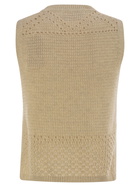 MC2 Saint Barth Aire - Crochet Knit And Mesh Top