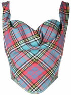 VIVIENNE WESTWOOD - Tartan Corset Top