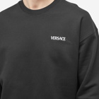 Versace Men's Hollywood Hills Crew Sweat in Black/Print