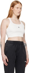 MISBHV White Cropped Tank Top