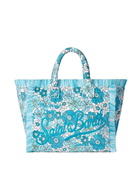 MC2 Saint Barth Vanity Terry Shoulder Bag With Flower Print