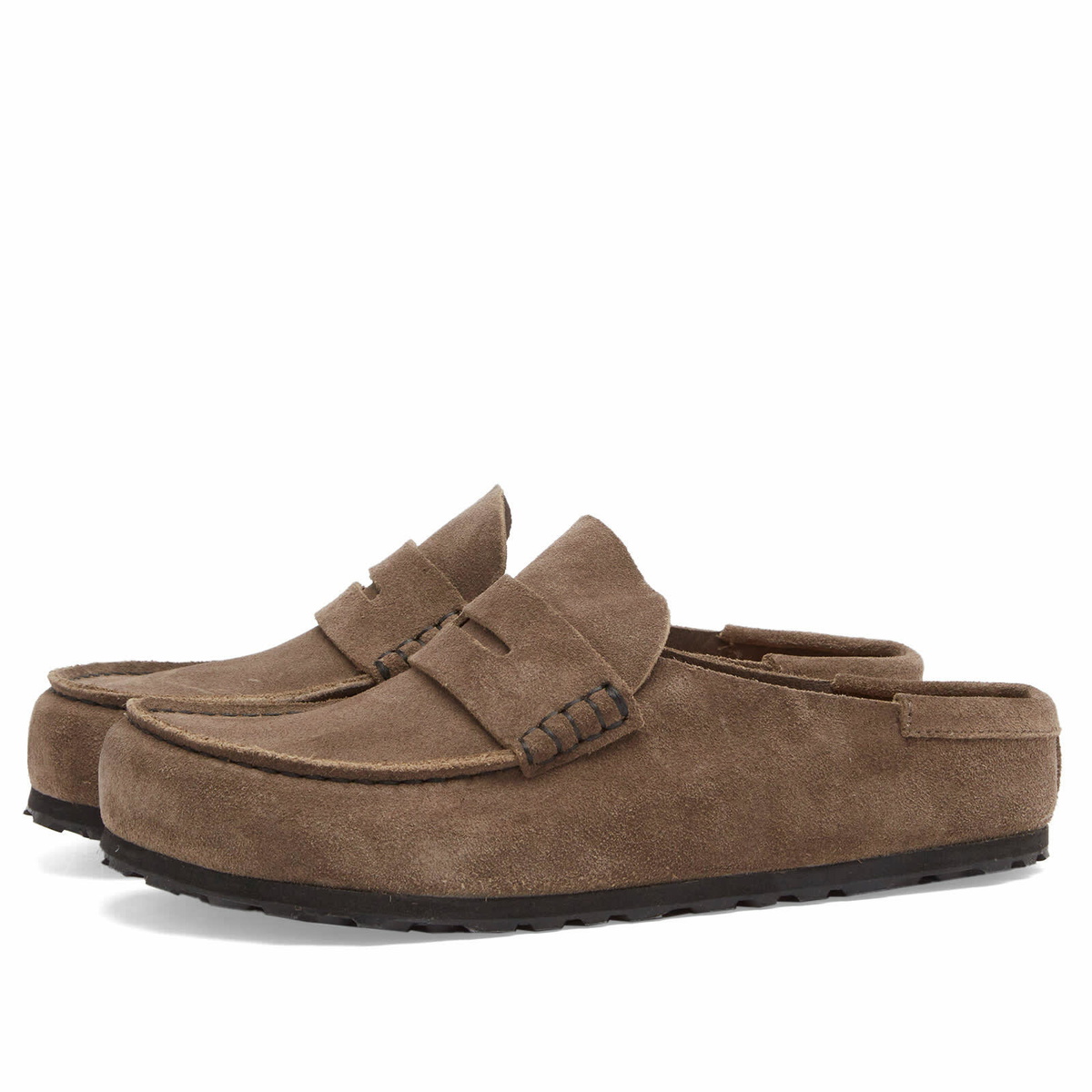 Birkenstock Women's Naples Wrapped LEVE in Concrete