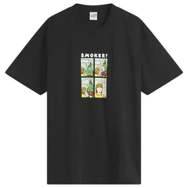Photo: Polar Skate Co. Men's Smoker! T-Shirt in Black