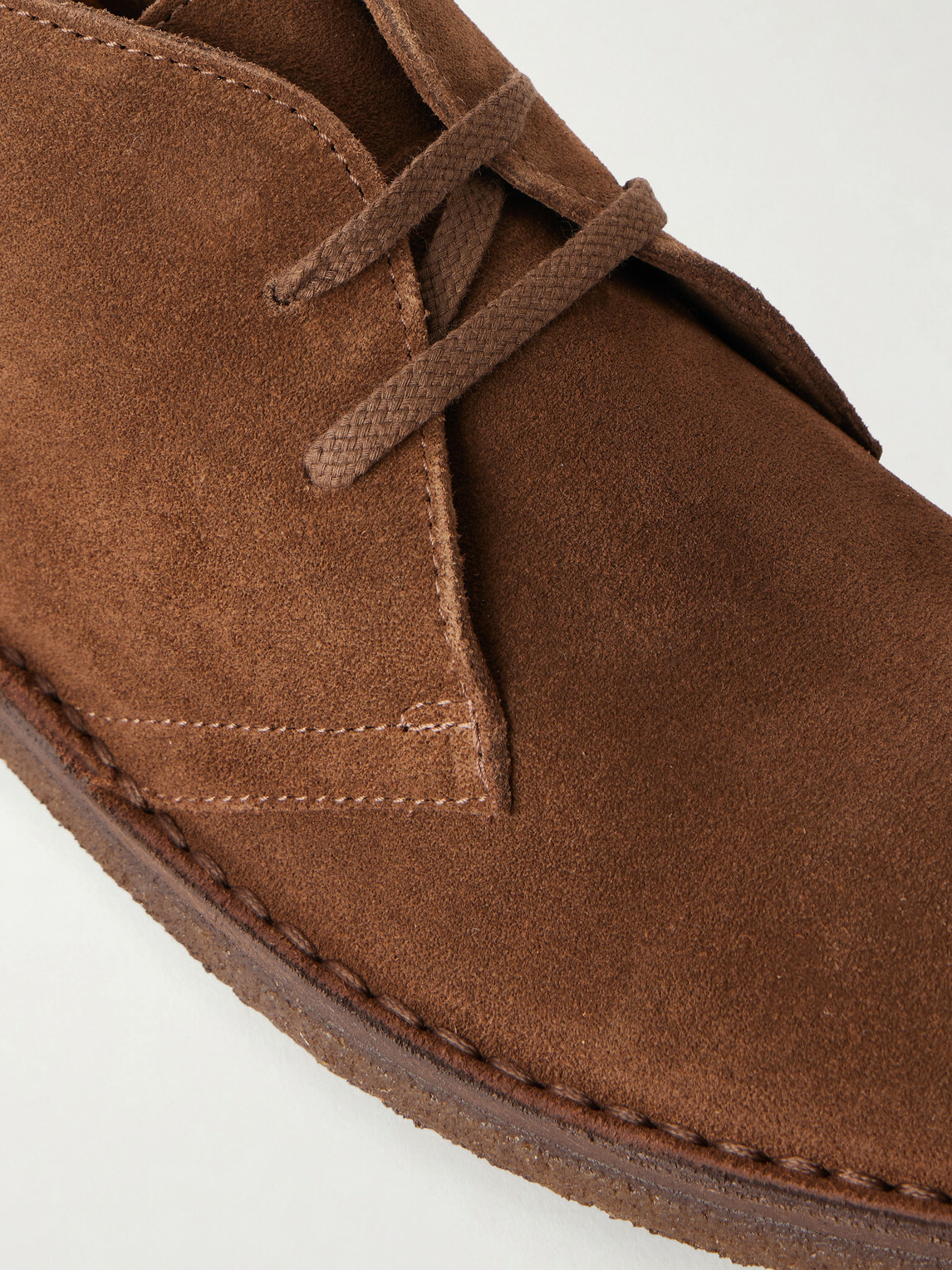 Drake's - Clifford Suede Desert Boots - Brown