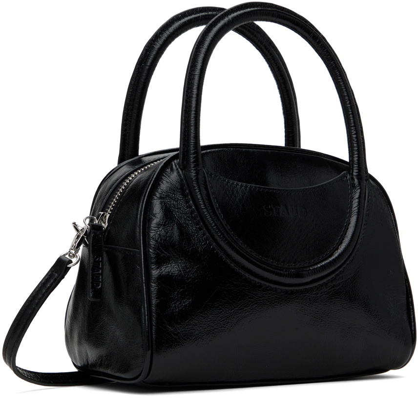 Staud Black Maude Mini Bowler Bag