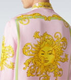 Versace Printed silk shirt