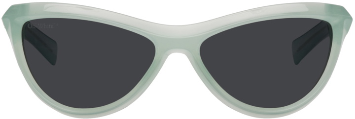 Photo: Off-White Blue Atlanta Sunglasses