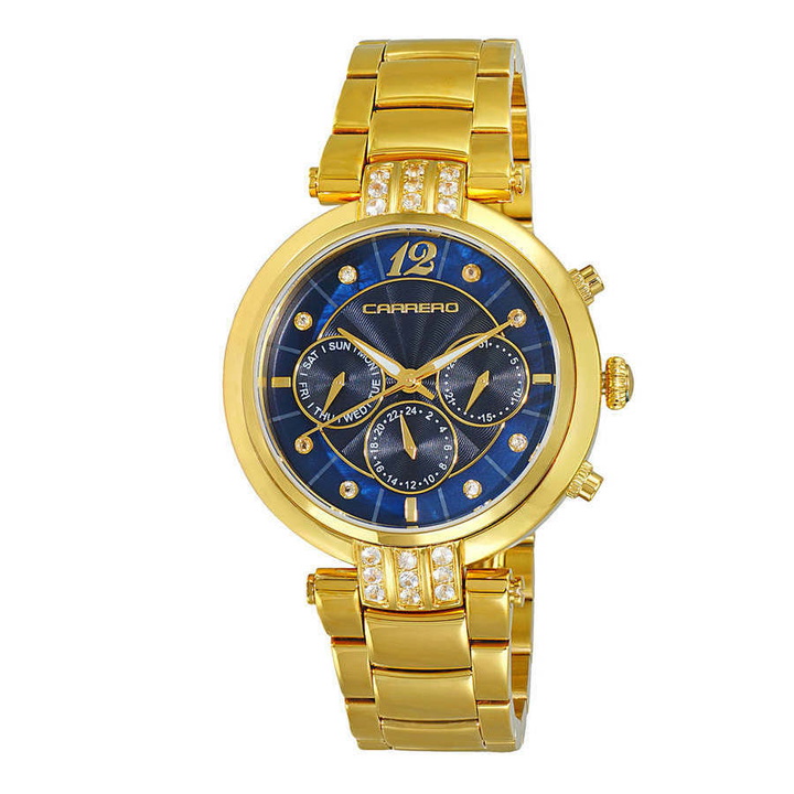 Photo: Torino Carrero Adelina Quartz Blue Dial Ladies Watch CL1G03BU