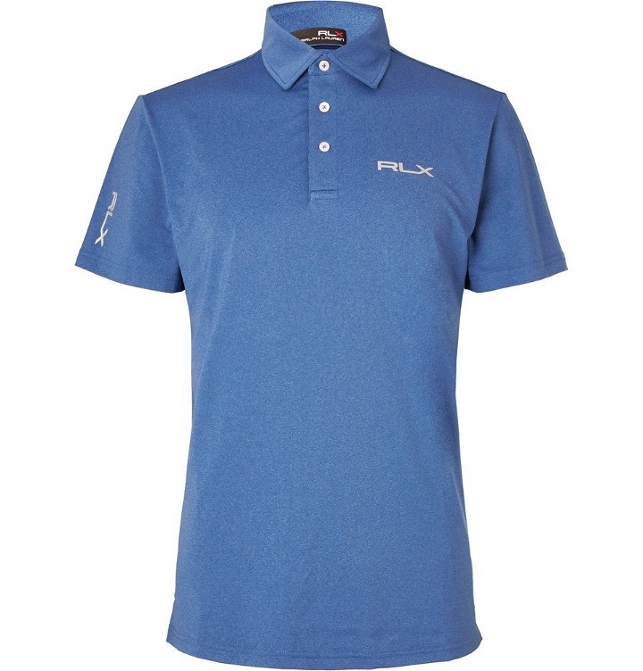 Photo: RLX Ralph Lauren - Airflow Stretch-Jersey Polo Shirt - Men - Blue