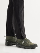 ON - Cloudrock Waterproof Rubber-Trimmed Mesh Boots - Green