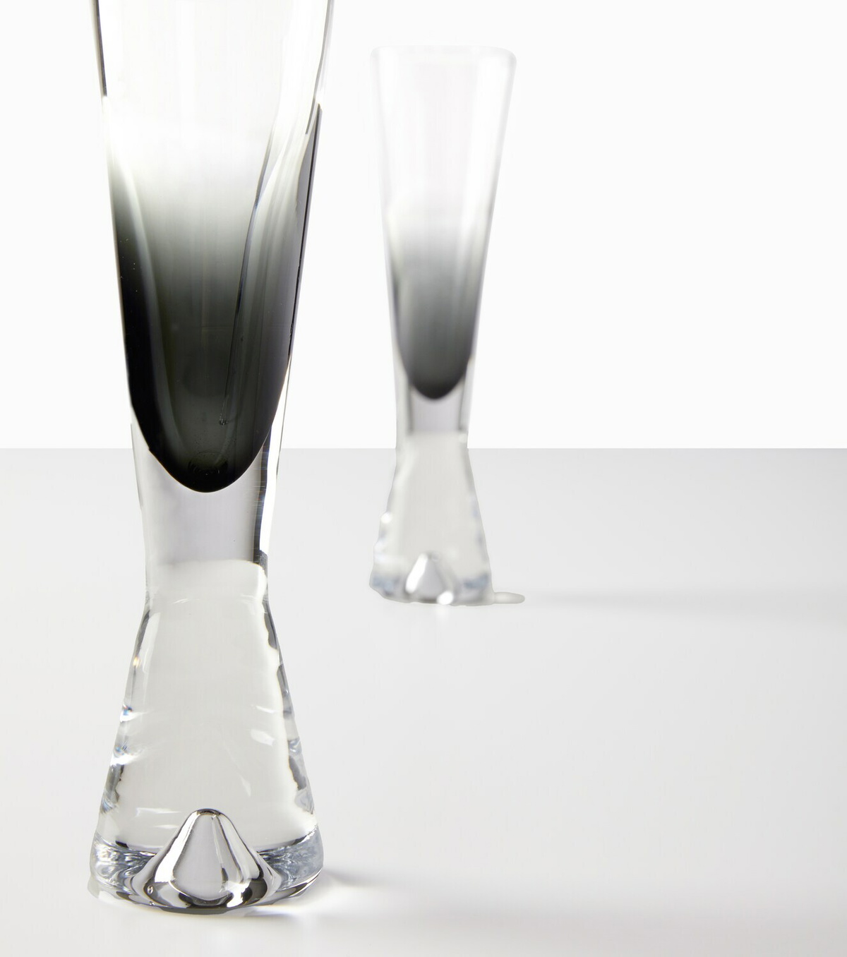 Tom Dixon Tank set of 2 champagne flute glasses