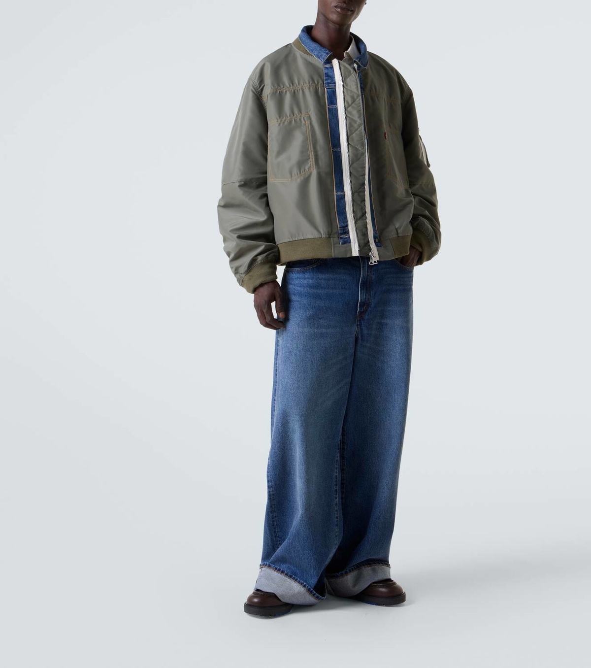 Sacai x Levi's® Reversible bomber jacket Sacai