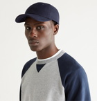NN07 - Wool-Blend Flannel Baseball Cap - Blue