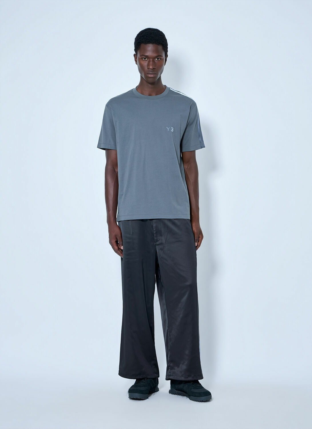 Y-3 Elasticated Waist Wide-Leg Trousers