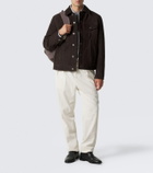 Brunello Cucinelli Pleated cotton corduroy straight pants