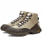 ROA Men's Andreas Strap Hiking Boot in Taupe Brown