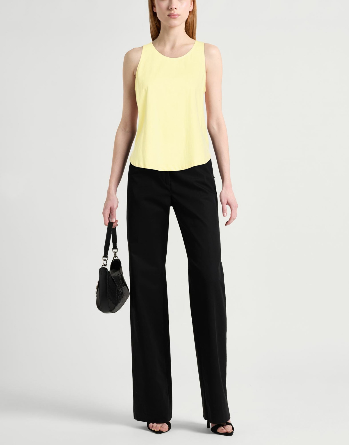 Jijil Womens Tank top Pastel in Yellow