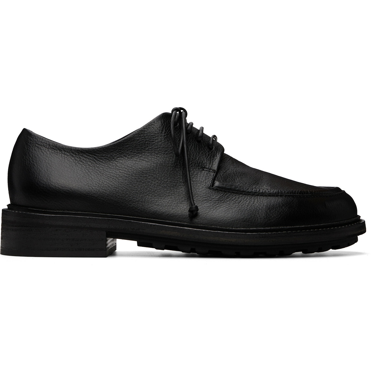 Marsèll Black Gruboot Black Leather Oxfords
