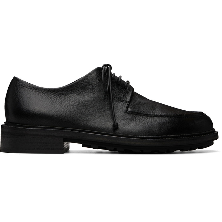 Photo: Marsèll Black Gruboot Black Leather Oxfords