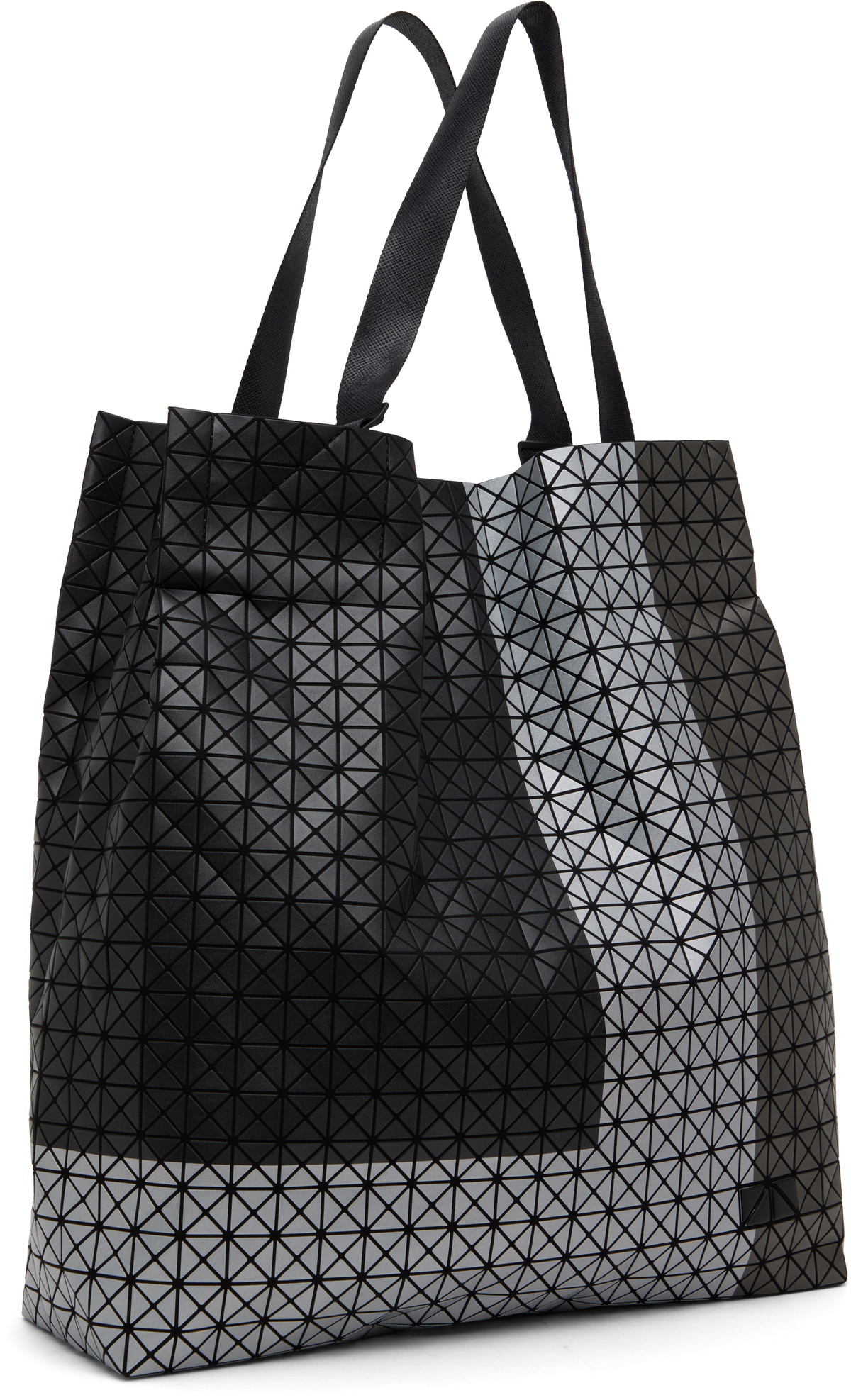 BAO BAO ISSEY MIYAKE Gunmetal Cart S Tres Tote Bao Bao Issey Miyake