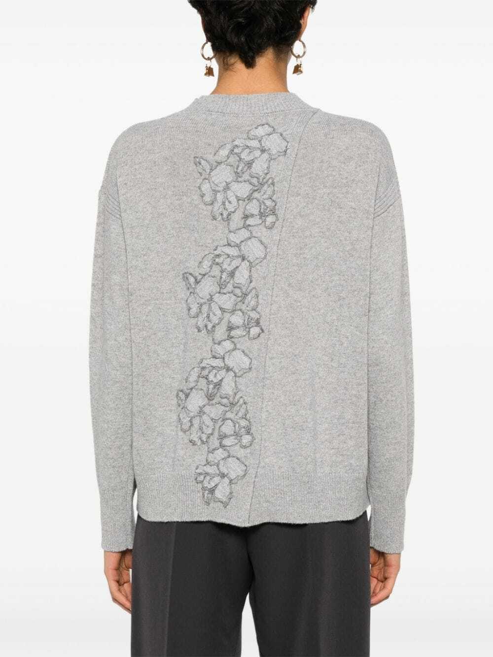 ERMANNO - Wool Blend Crewneck Sweater