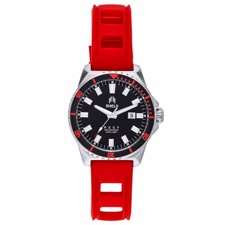 Photo: Shield Reef Black Dial Mens Watch SLDSH119-2