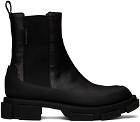 both Black Gao Chelsea Boots