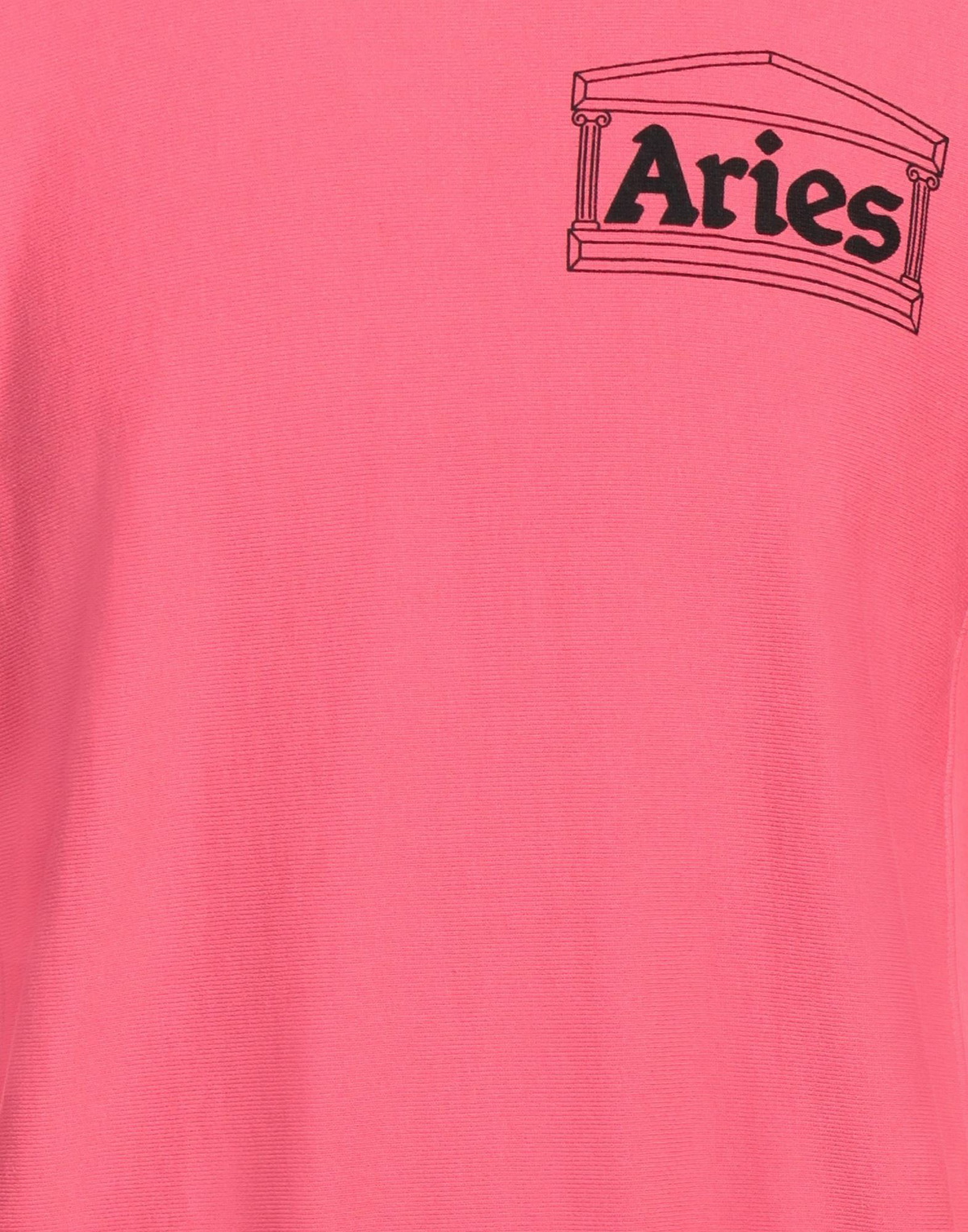 Aries Mens Sweatshirt Fuchsia