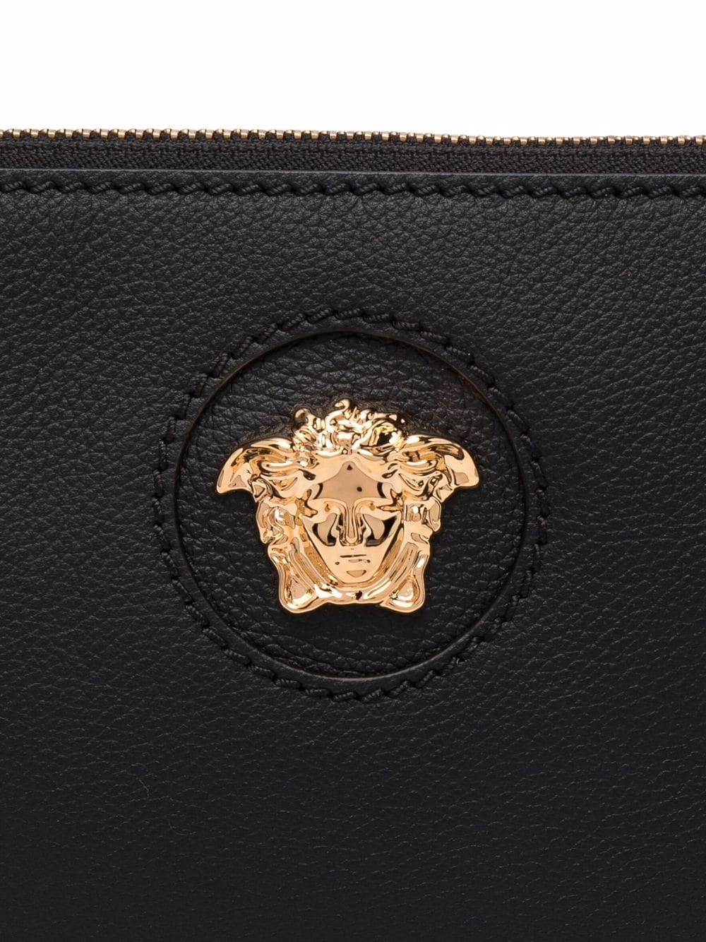 VERSACE - La Medusa Leather Clutch Bag Versace