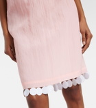 Plan C Sequined miniskirt