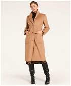 Brooks Brothers Women's Camel Hair Polo Coat