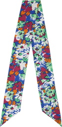 Marni Multicolor Pop Flower Silk Scarf