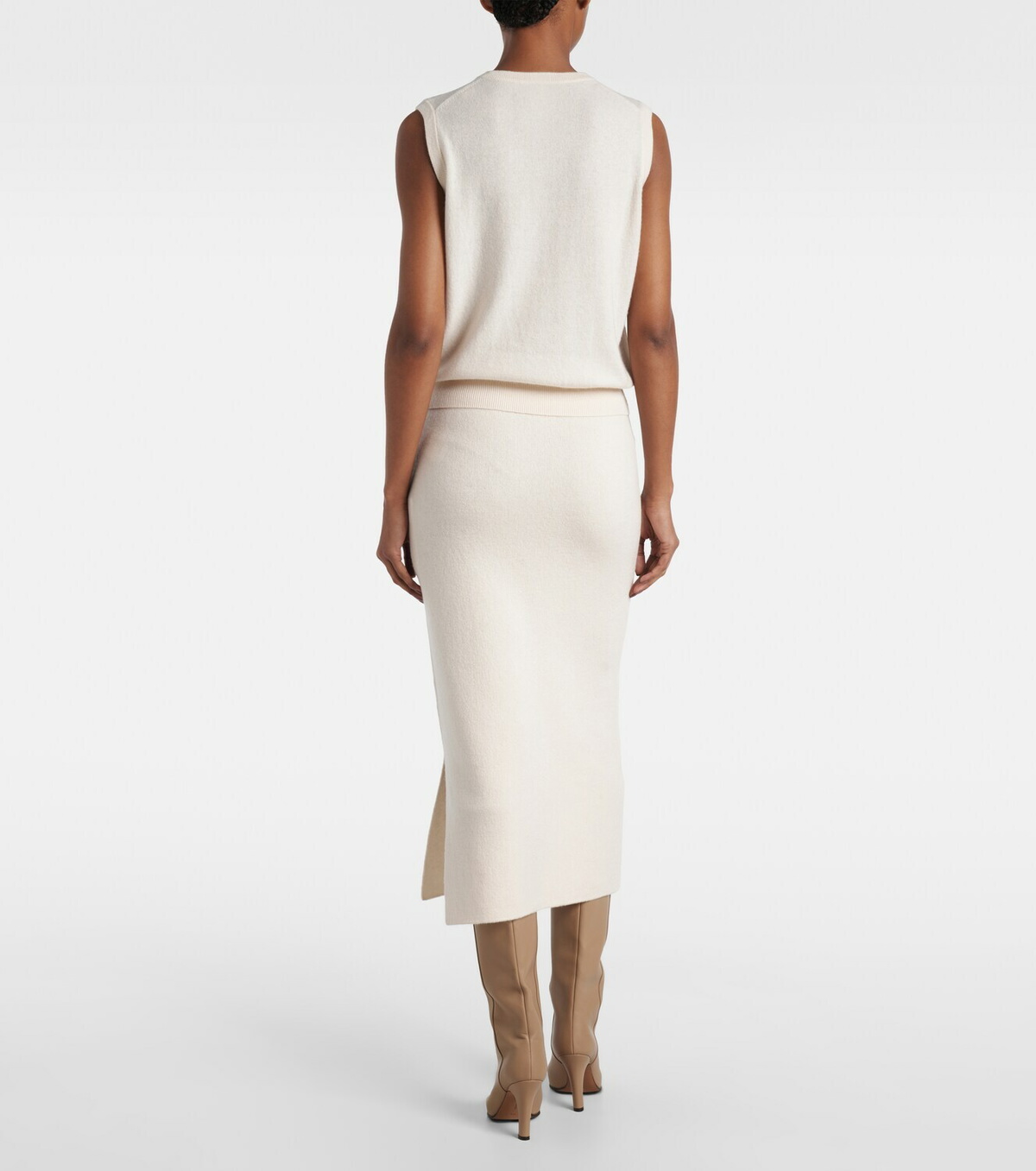 Jardin des Orangers Wool and cashmere sweater vest