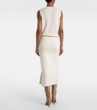Jardin des Orangers Wool and cashmere sweater vest