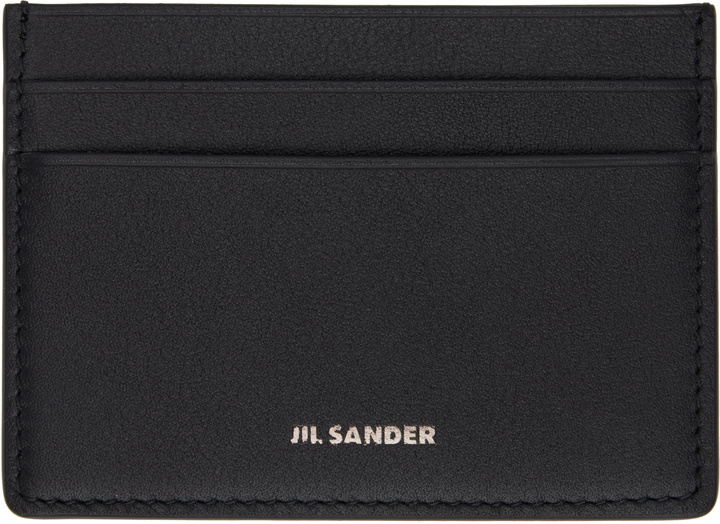 Photo: Jil Sander Black Credit Card Holder