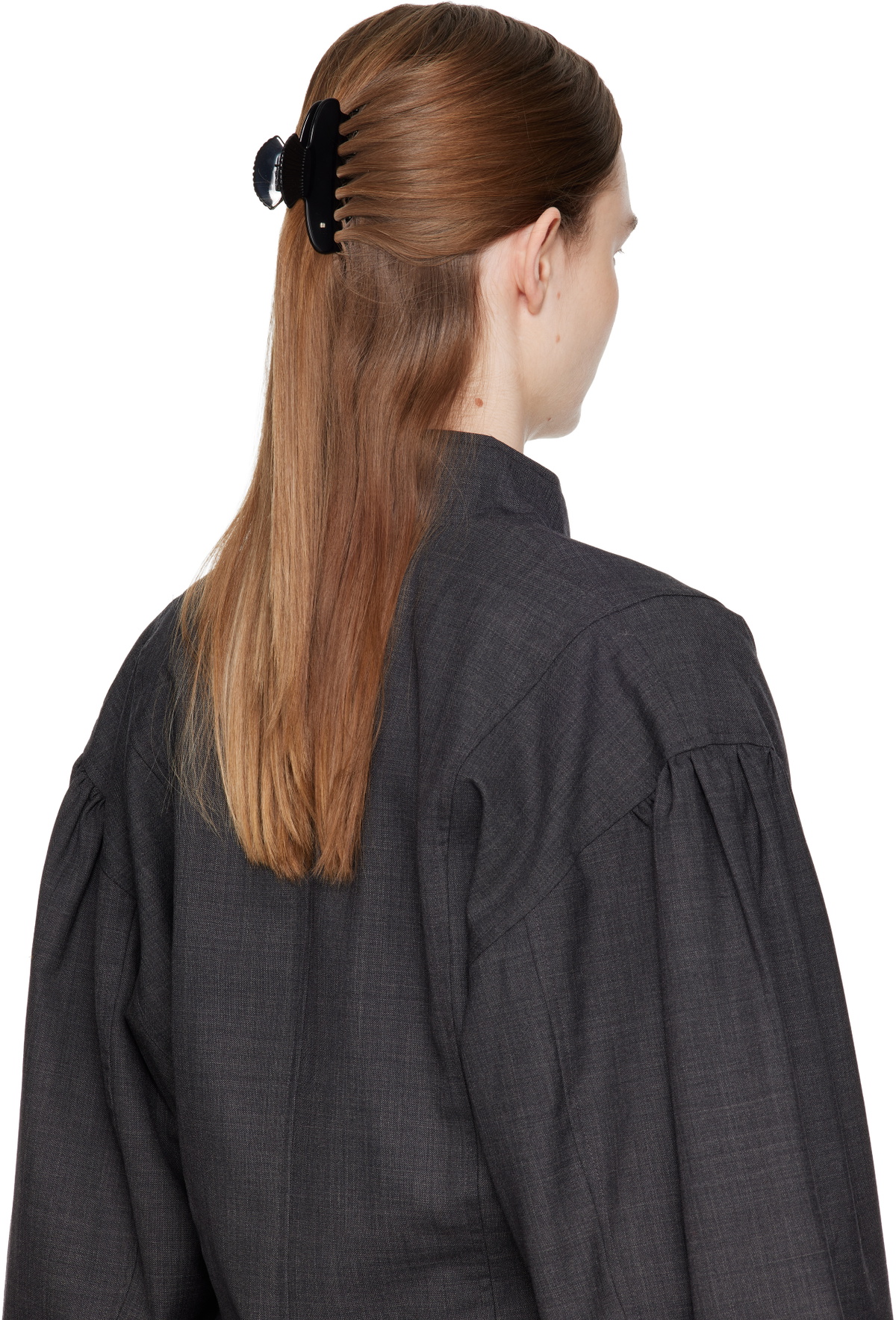 Sophie Buhai Black Small Fan Shell Claw Clip