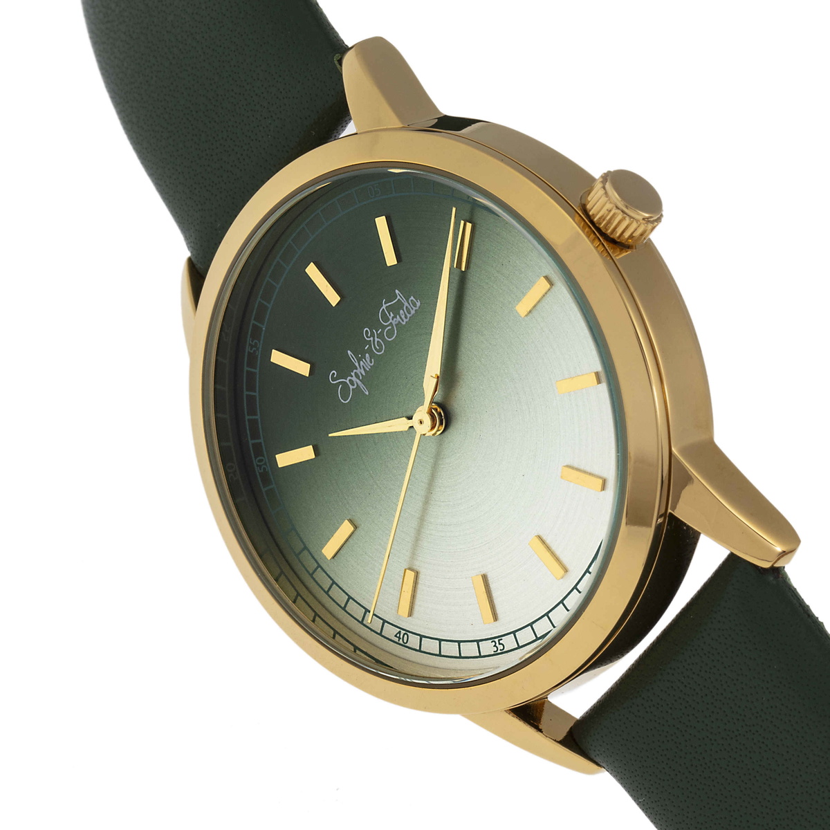 Sophie And Freda San Diego Quartz Green Dial Ladies Watch SF5103